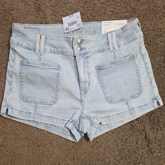 American Eagle Outfitters High-Rise Shorties - Picture 1 of 4